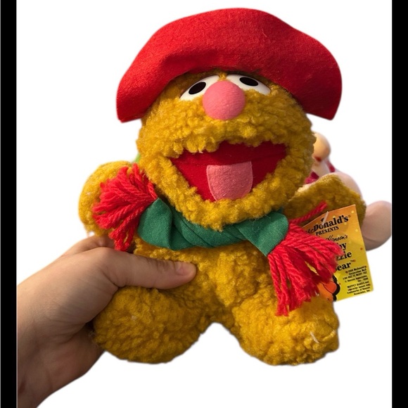 Vintage 1987 McDonald’s Jim Henson Muppet Babies Fozzie Kermit Ms Piggy W Tags - Picture 2 of 8